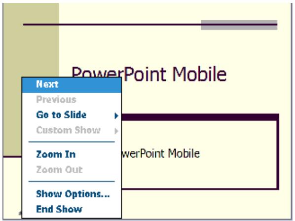 DELL AXIM X51V - PowerPoint mobile - 1
