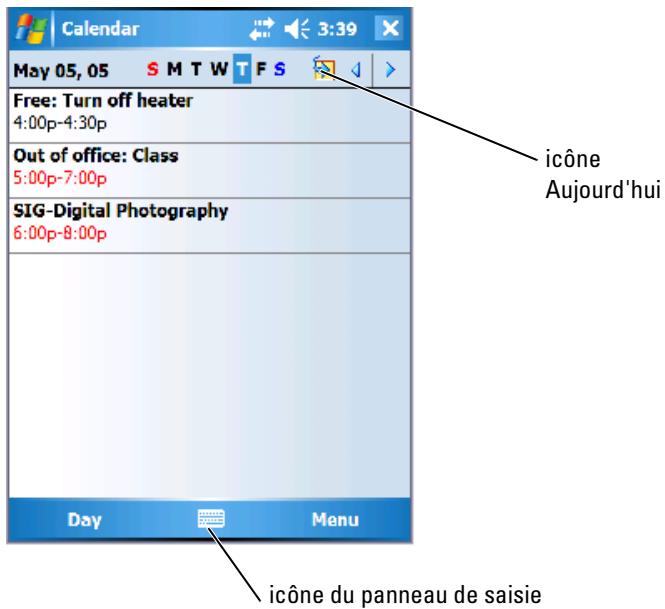 DELL AXIM X51V - Calendrier - 1