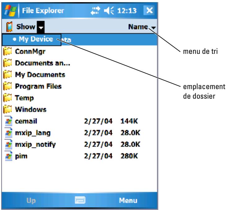 DELL AXIM X51V - Recherche d'informations - 1