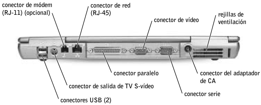 DELL D600 - Vista posterior - 3