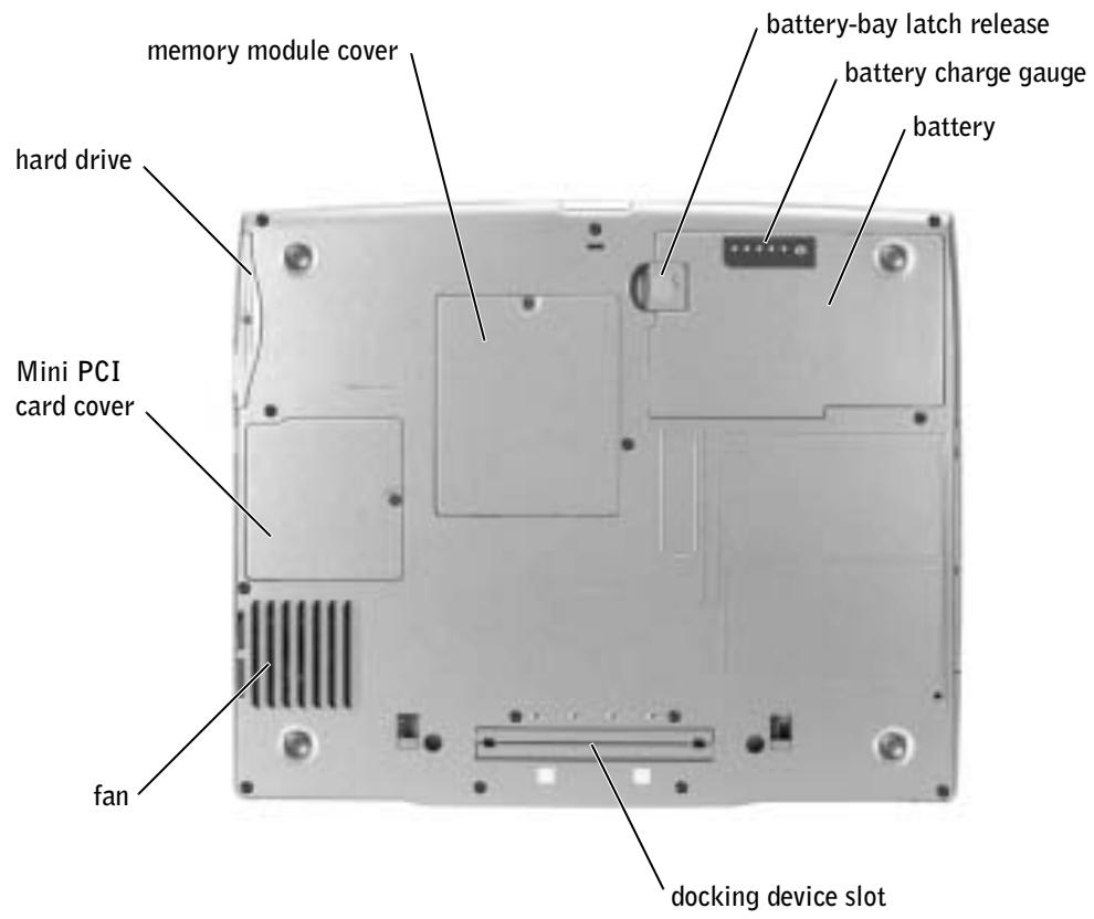 DELL D600 - Back View - 4
