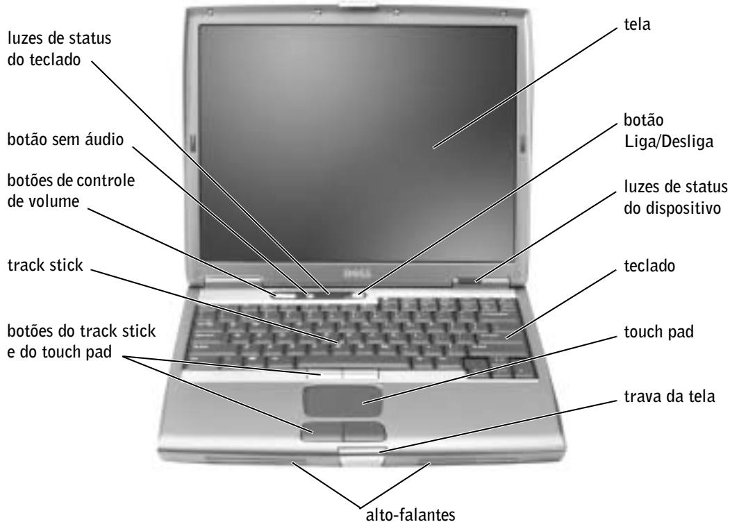 DELL D600 - Sobre o computador - 2