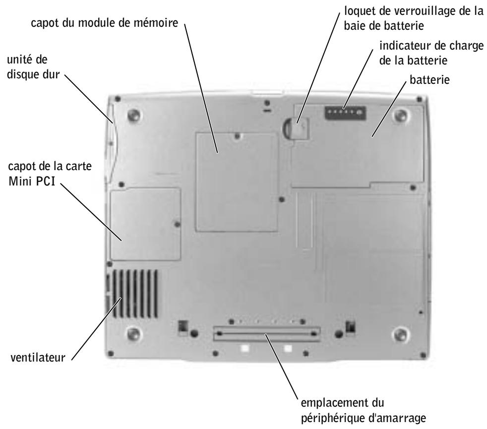 DELL D600 - Vue arrière - 4