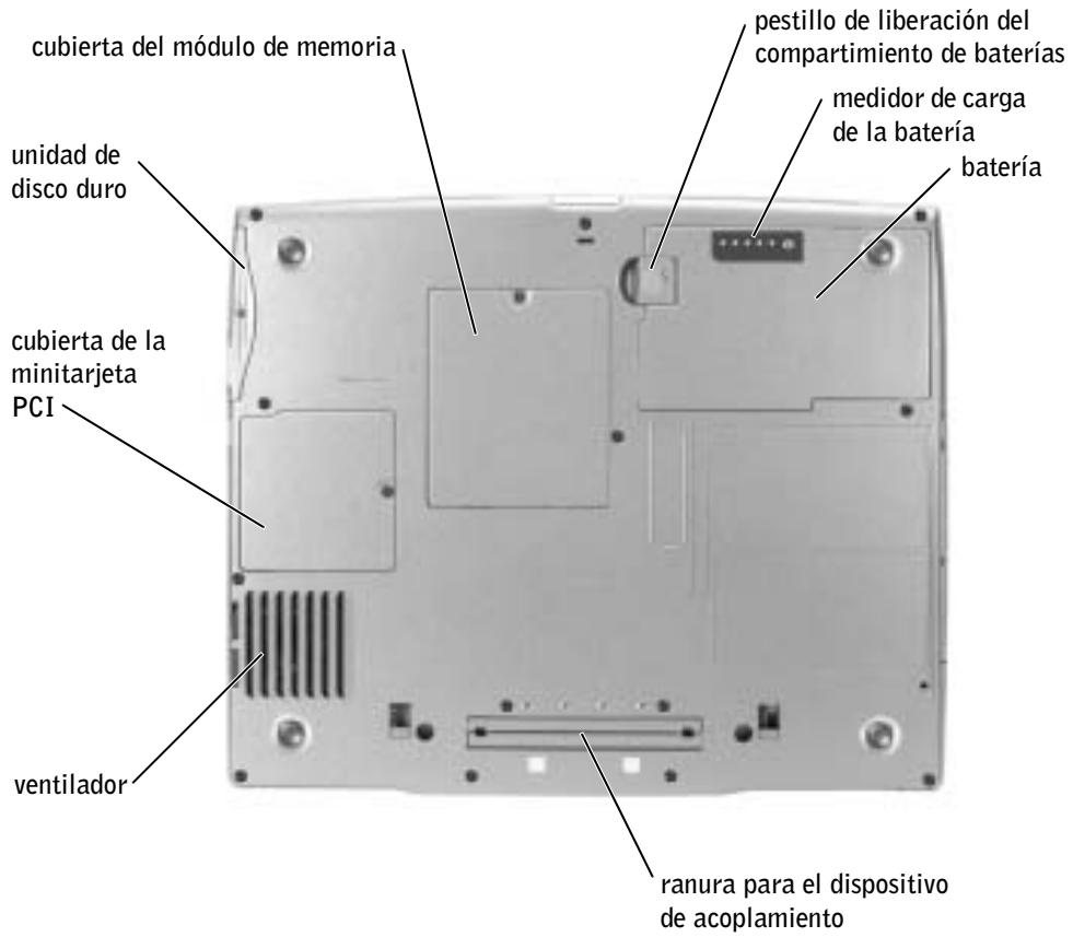 DELL D600 - Vista posterior - 4