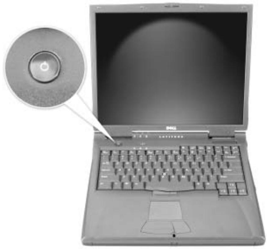 DELL LATITUDE C840 - Bouton d'alimentation - 2