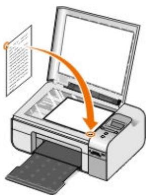 DELL PHOTO ALL IN ONE PRINTER 926 - Chargement d'un document original sur la vente du scanner - 1