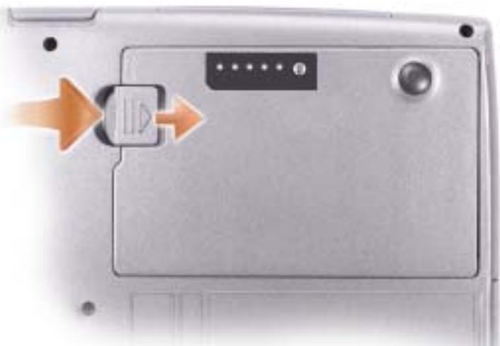 DELL LATITUDE D610 - CAUTION: Before performing these procedures, disconnect the modem from the telephone wall jack. - 2
