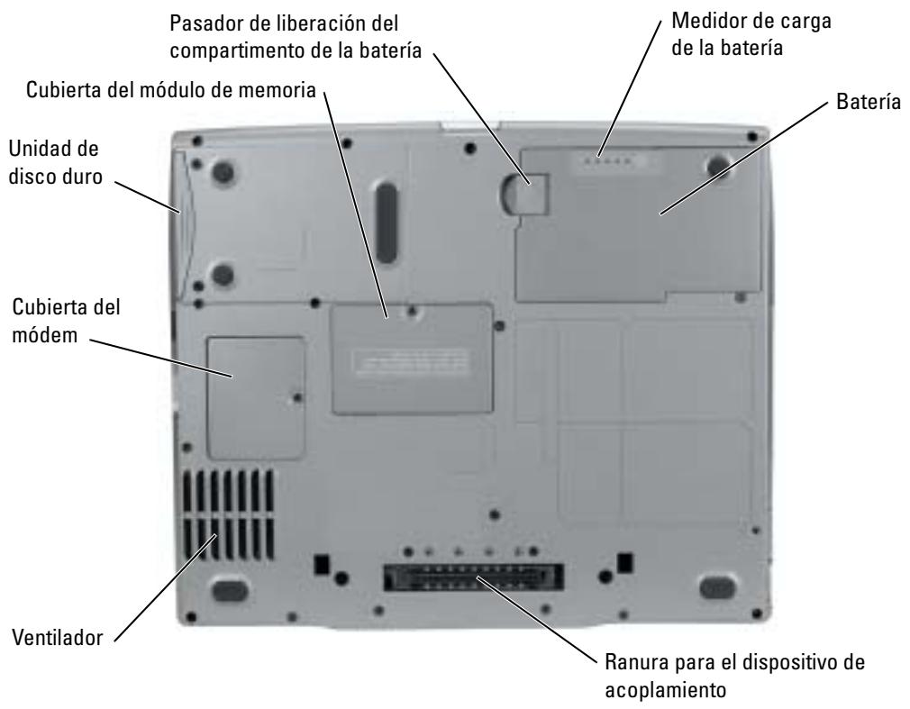 DELL LATITUDE D610 - Vista posterior - 3