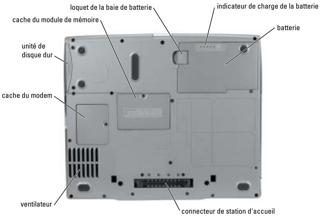 DELL LATITUDE D610 - Vue arrière - 3