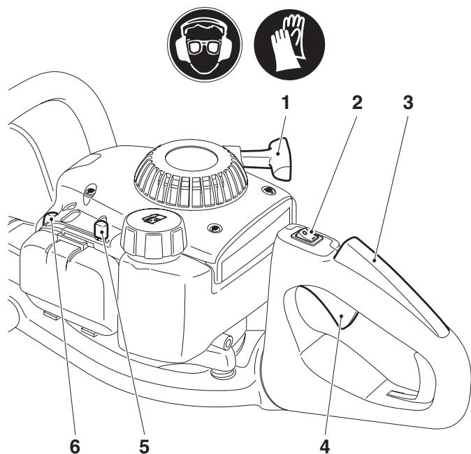 DOLMAR HT-2960 - Démarrage à froid: - 3
