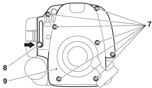 DOLMAR HT-2960 - Remplacer la cassette du ressort de rappel - 2