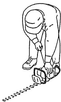 DOLMAR HT2576E - PRECAUTIONS A OBSERVER AVANT LE DEMARRAGE - 14