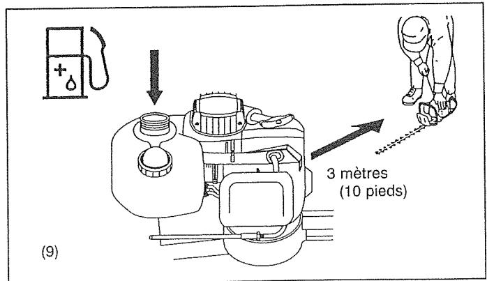 DOLMAR HT2576E - Plein de carburant - 5