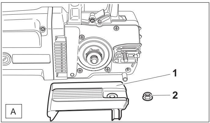 DOLMAR UC4003A - Montage du guide-chaine et de la chaîne - 1