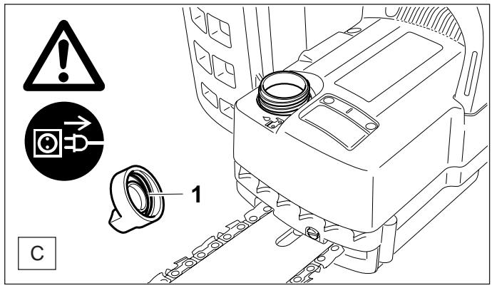 DOLMAR UC4003A - Entretien du frein de chaîne et du frein de ralentissement - 3