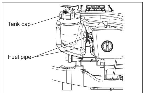 DOLMAR HT-2460 - REPLACEMENT OF TANK CAP - 1