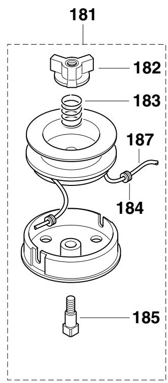 DOLMAR LT-30 - Liste de pièces détachées - 18
