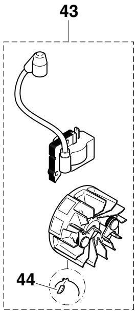 DOLMAR LT-30 - Liste de pièces détachées - 4
