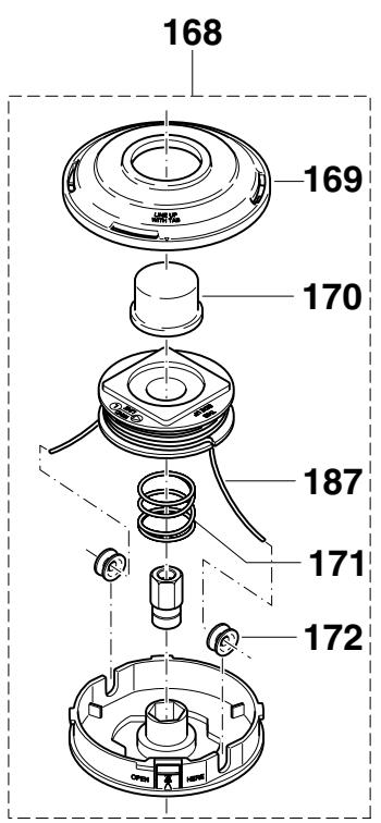 DOLMAR LT-30 - Liste de pièces détachées - 16