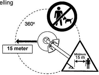 DOLMAR MS-22U - Starten van de bosmaier / strimmer - 9