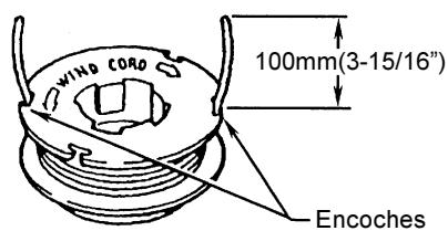DOLMAR MS-3212 - Remplacement du fil en nylon - 3