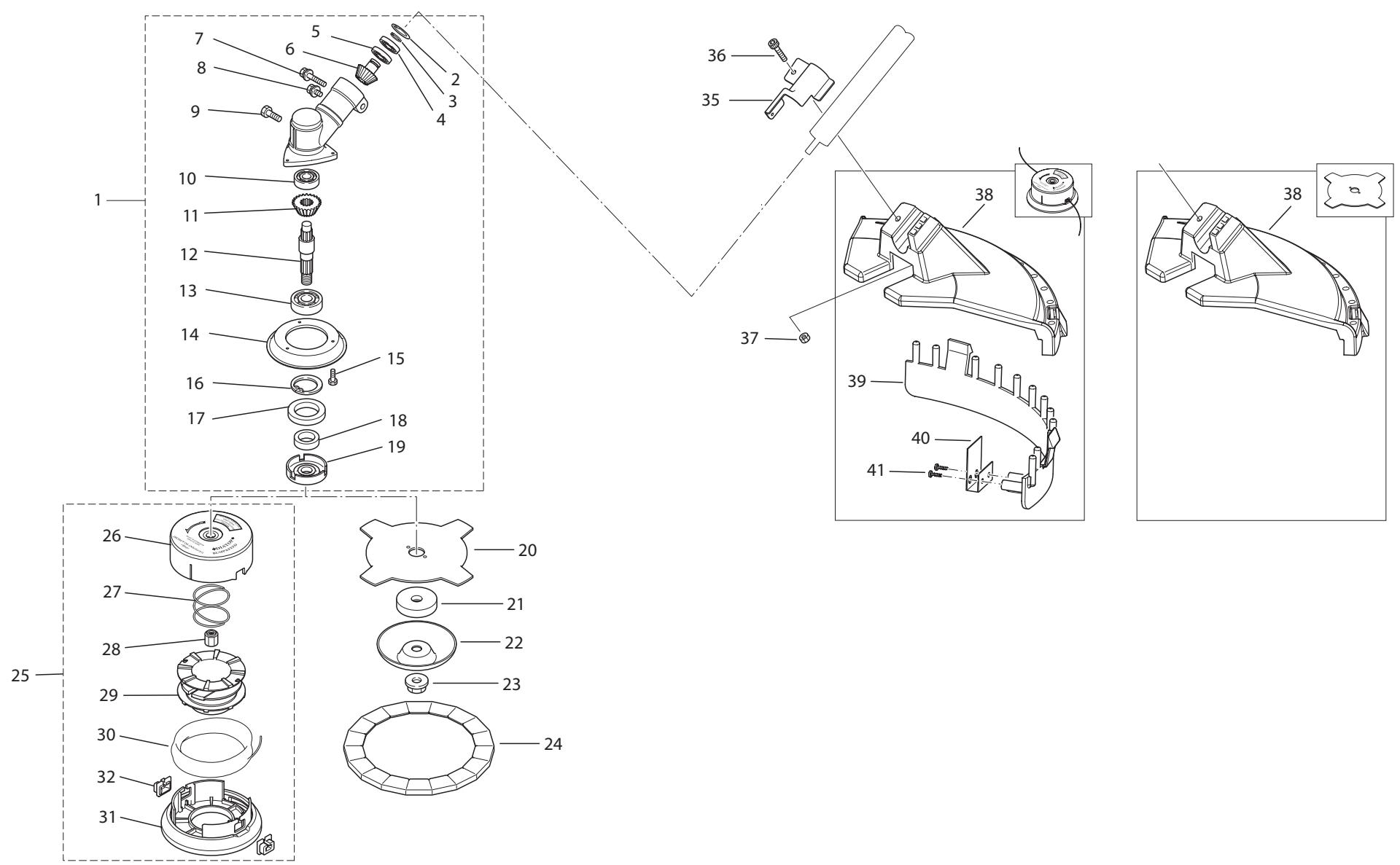 DOLMAR MS-430 U - Liste de pièces détachées - 4