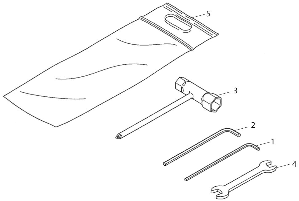 DOLMAR MS-430 U - Liste de pièces détachées - 2