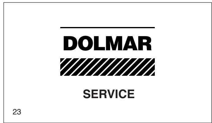 DOLMAR PS-3410 TH - Remarque - 4