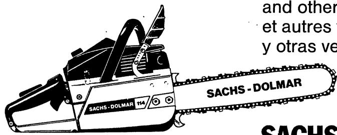 DOLMAR 112 - Sachs-Dolmar 112 - 1