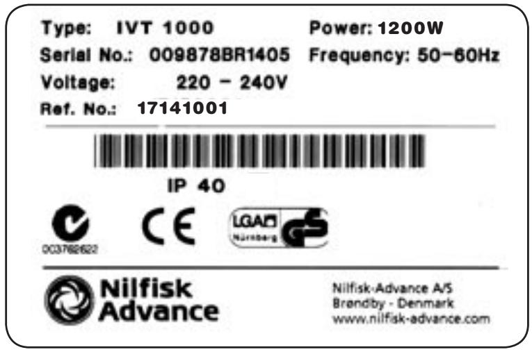 NILFISK IVT-1000CR - 1