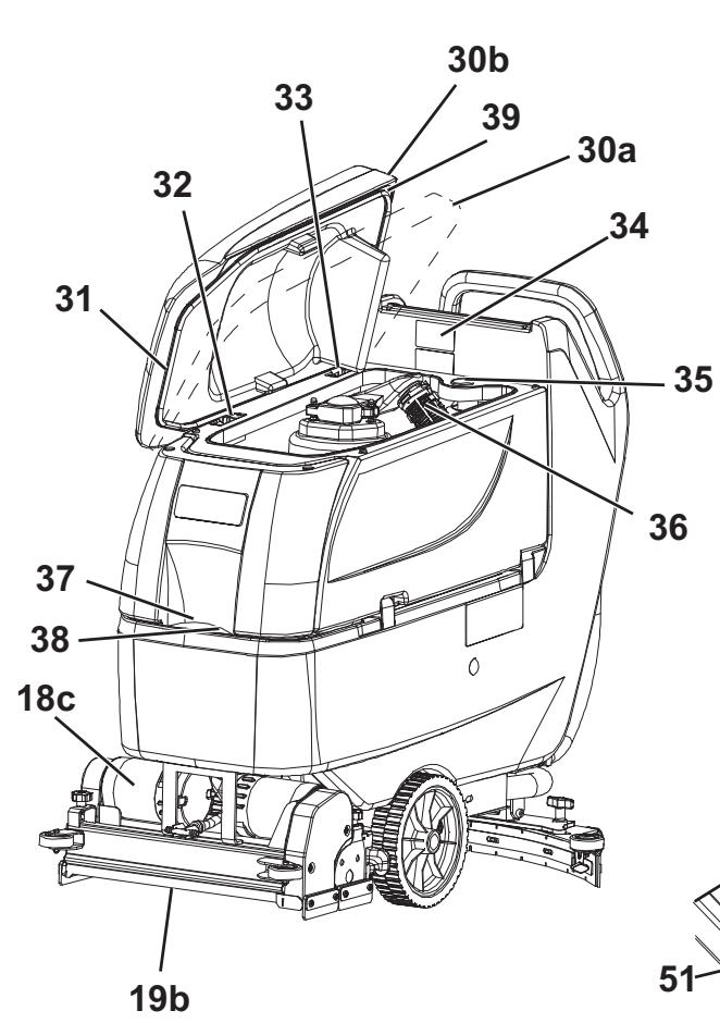 NILFISK BA 661D - MACHINE STRUCTURE - 2