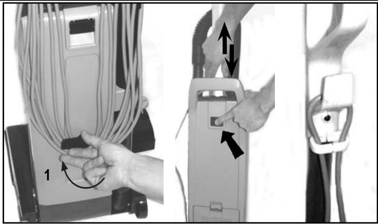 NILFISK GU 15 DMU - NOTE! Always disconnect the power cord before performing any machine maintenance. - 1