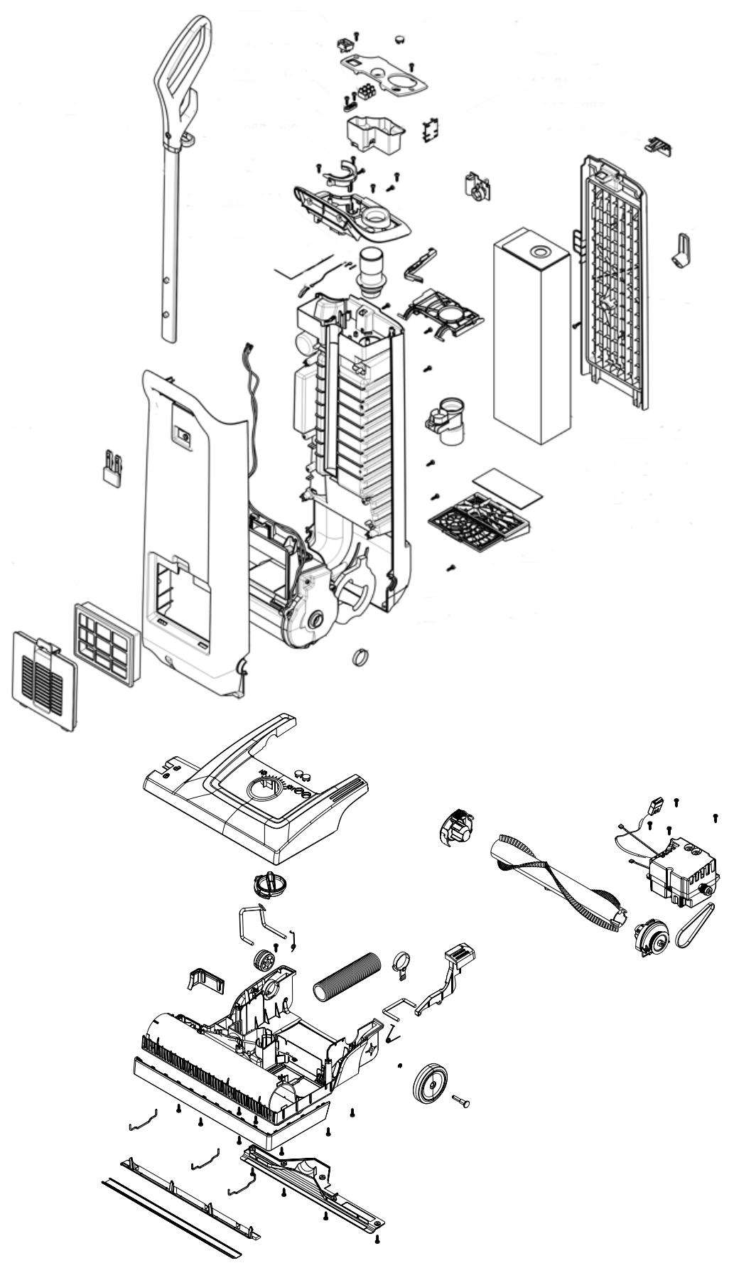 NILFISK SPECTRUM 15S - Exploded view - Vue éclatée - Vista detallada - 1