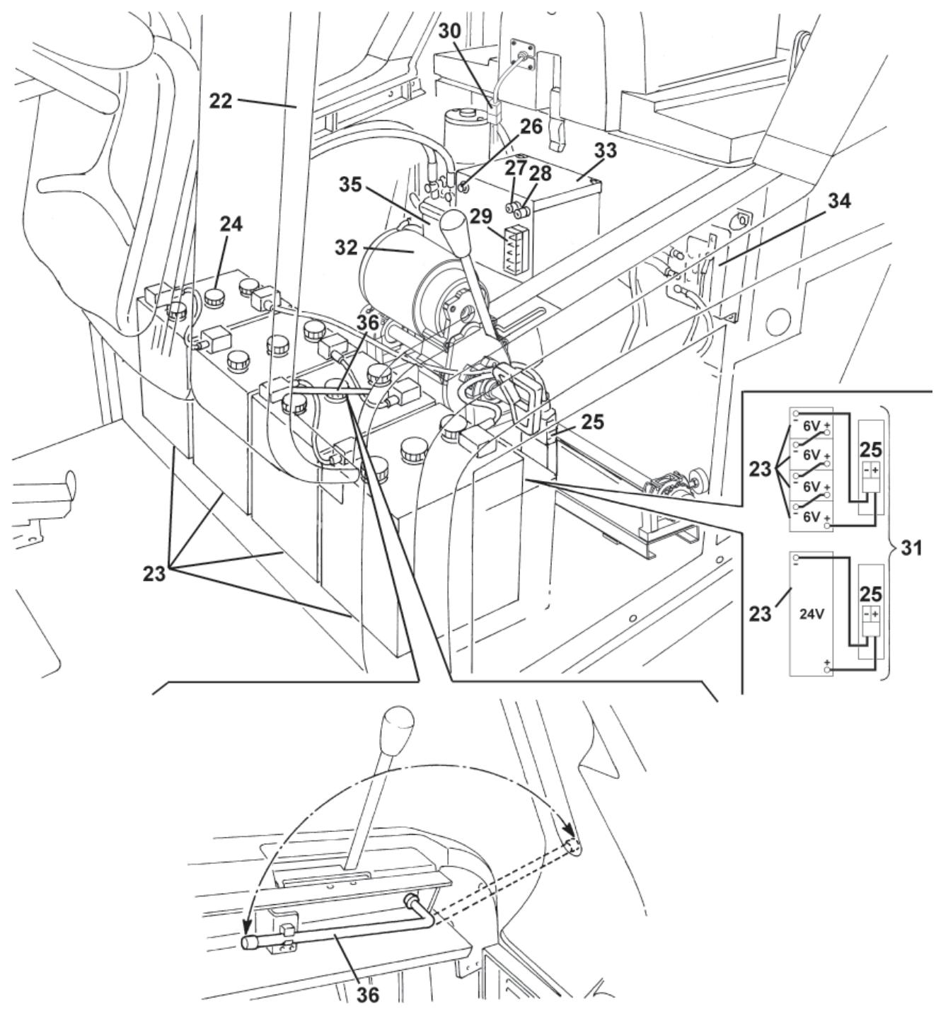 NILFISK SR 1301 B - BOUW VAN DE MACHINE - 2