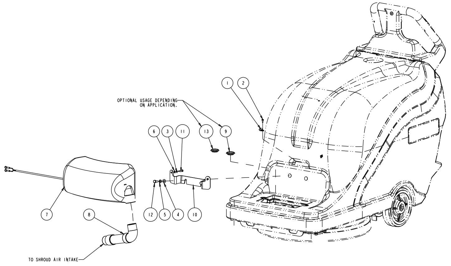 NILFISK UHB 51-1500 - WHEN ORDERING PARTS - 6