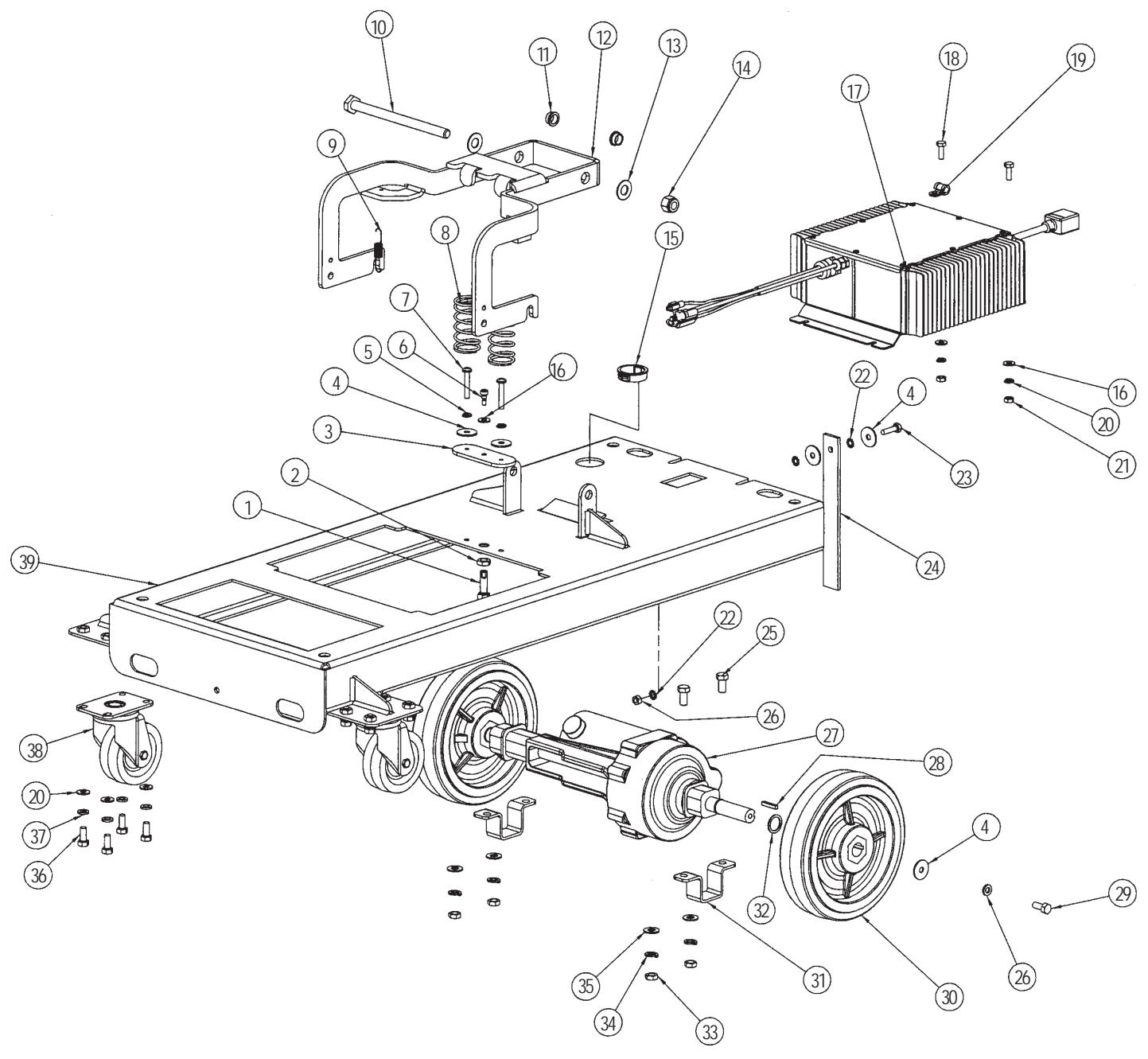 NILFISK UHB 51-1500 - WHEN ORDERING PARTS - 2