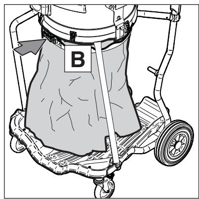NILFISK ATTIX 963 ED XC - Mise en place du sac d'évacuation (ATTIX 963-21 ED XC) - 4