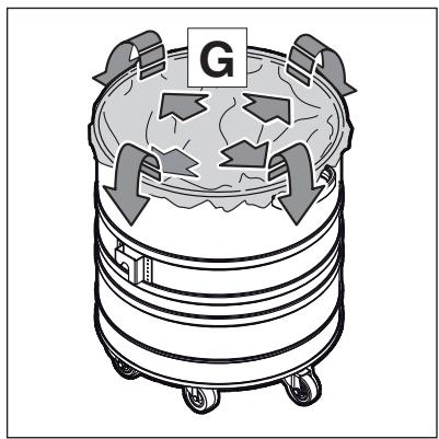 NILFISK ATTIX 963 ED XC - Remplacement du sac d'évacuation (ATTIX 965-21 SD XC) - 5