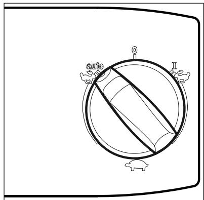 NILFISK ATTIX 963 ED XC - Service Auto-On/ Off - Position du commutateur « auto » 1) - 3