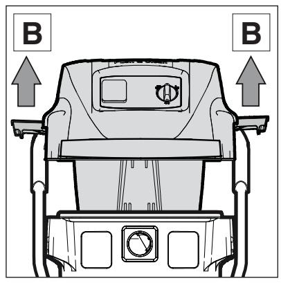 NILFISK ATTIX 963 ED XC - Mise en place du sac filtré (ATTIX 961-01) - 2