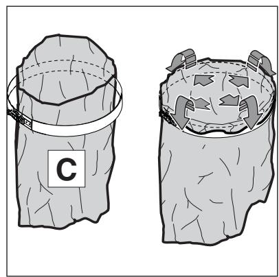 NILFISK ATTIX 963 ED XC - Mise en place du sac d'évacuation (ATTIX 963-21 ED XC) - 2
