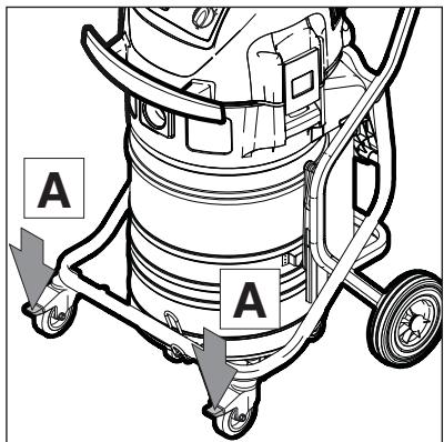 NILFISK ATTIX 963 ED XC - enlèvement de la cuve à saletés : - 1