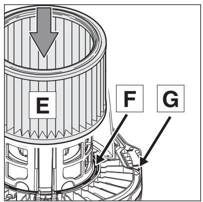 NILFISK ATTIX 963 ED XC - Remplacement de l'élément filtrant - 5