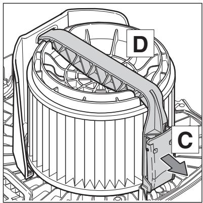 NILFISK ATTIX 963 ED XC - Remplacement de l'élément filtrant - 3