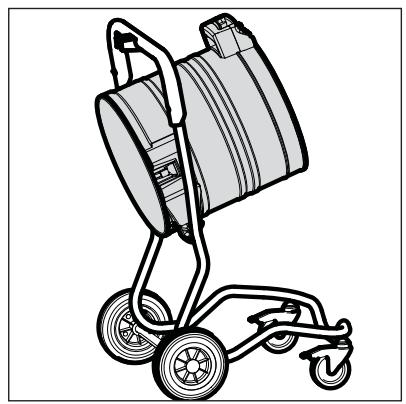 NILFISK ATTIX 963 ED XC - Vidage de la cuve à saletés (ATTIX 961-01) - 4