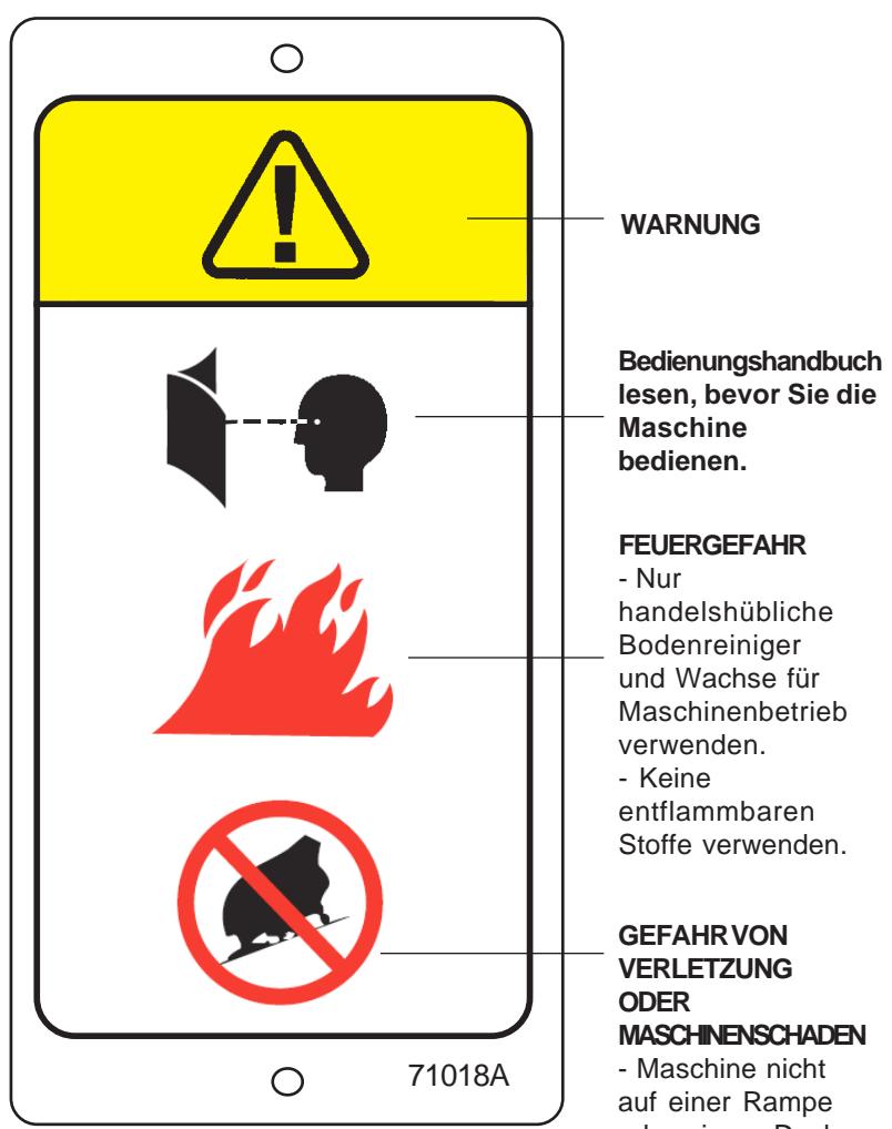NILFISK SCRUBTEC 743 - AUF SCRUBTEC 743 UND 751 VERWENDETETE SYMBOLE - 1