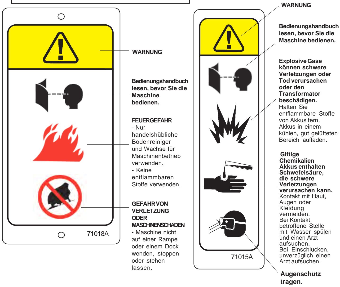 NILFISK SCRUBTEC 795 - WARNING: Die Maschine ist schwer. Zwei Personen werdenbenotigt, um die Maschine die Rampe hinabfahren zu halten. - 27