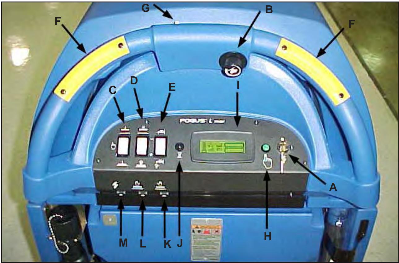 NILFISK SCRUBTEC 795 - MACHINEBEDIENINGSPANEEL 770 L, 784 L, 795 L - 1