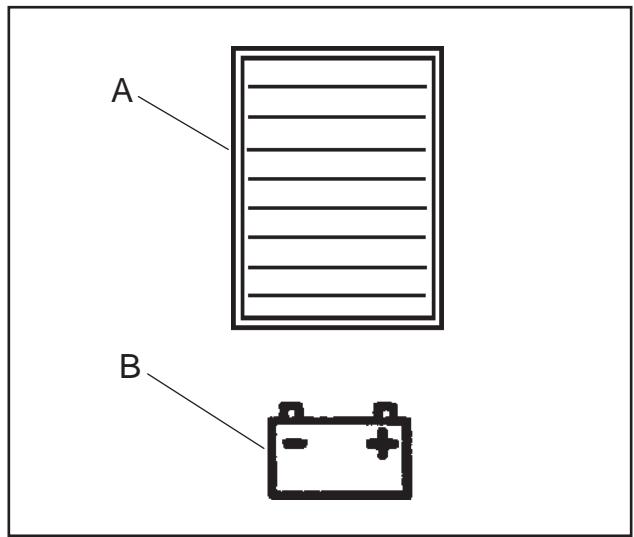 NILFISK SCRUBTEC R 586 - Indicateurs de niveau de charge des batteries - 3