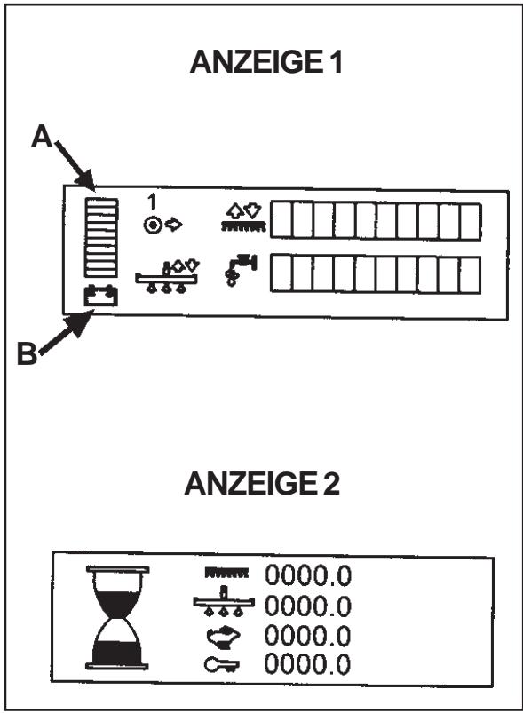 NILFISK SCRUBTEC R 586 - Ändern der Anzeigen auf dem LCD-Modul - 1